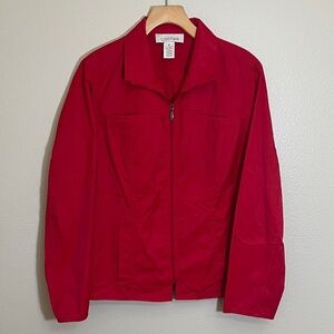 C.l.o.t.h.e.s. Red Zip-Up Jacket